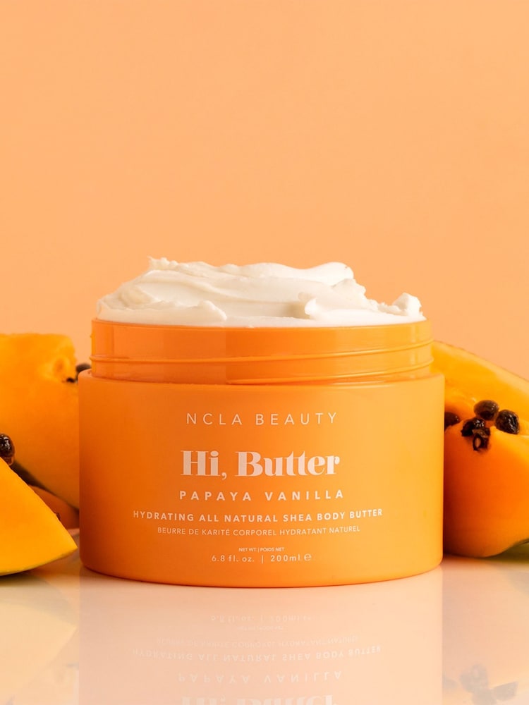 NCLA Beauty Papaya Vanilla Hi, Butter Hydrating Shea Body Butter 200ml - Image 2 of 2