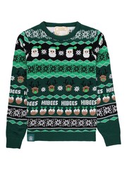 Fanatics Kids Green Hibernian Fairisle Pattern Christmas Jumper - Image 2 of 3