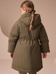 Verde caqui - Shower Resistant Padded Parka (3-16yrs) - Imagen 3 de 10