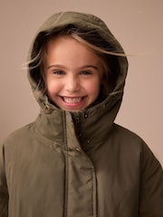 Verde caqui - Shower Resistant Padded Parka (3-16yrs) - Imagen 4 de 10