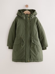 Verde caqui - Shower Resistant Padded Parka (3-16yrs) - Imagen 5 de 10