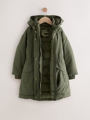 Verde caqui - Shower Resistant Padded Parka (3-16yrs) - Imagen 6 de 10