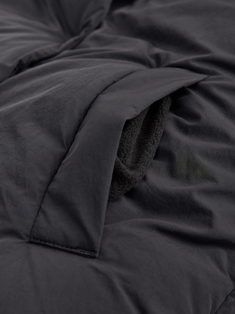 Black Shower Resistant Duvet Padded Coat (3-16yrs) - Image 11 of 11
