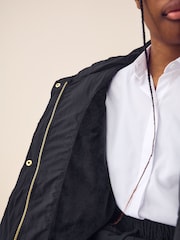 Black Shower Resistant Duvet Padded Coat (3-16yrs) - Image 5 of 11