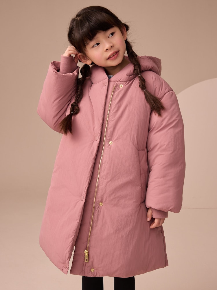 Pink - Spritzwasserabweisender Steppmantel (3–16 J.) - Bild 1 von 10 Pink - Spritzwasserabweisender Steppmantel (3–16 J.) - Bild 1 von 10