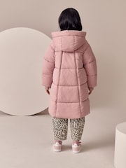 Pink - Spritzwasserfester, wattierter Mantel (3–16 Jahre) - Bild 3 von 11