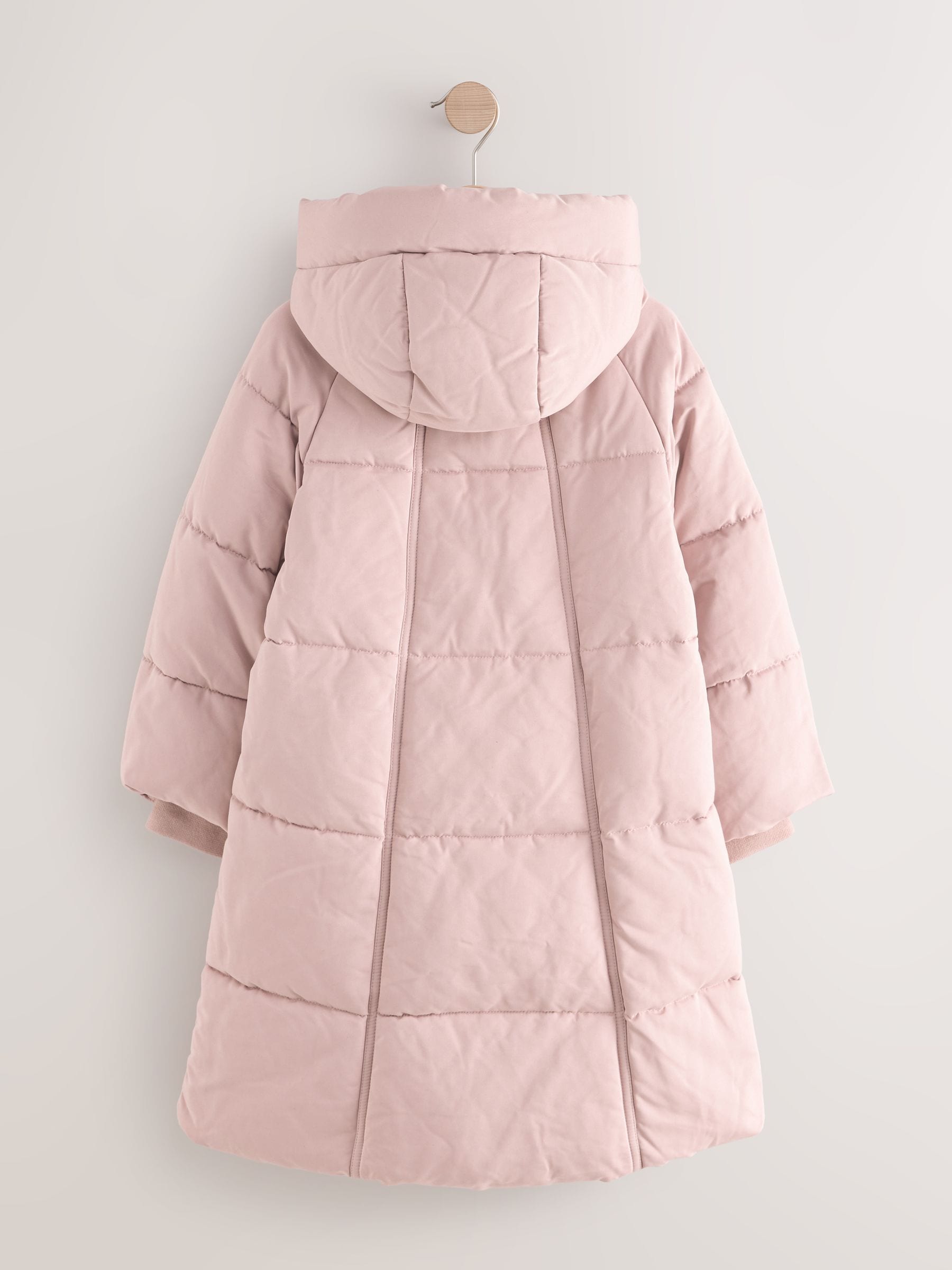 Next：日本 ピンク - 小雨耐性パッド入りコート（3～16歳） from Next