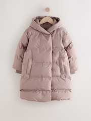 Mink Brown Waterproof Heatseal Padded Coat (3-16yrs) - Image 1 of 8