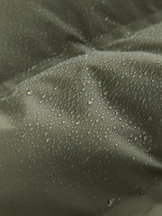 Kaki/vert - Doudoune imperméable doublée de fausse fourrure (3-16ans) - Image 13 sur 13