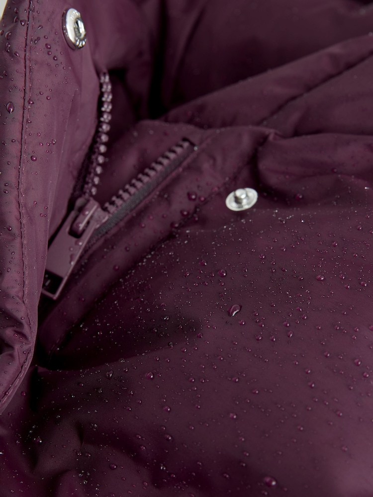 Berry Red Waterproof Faux Fur Lined Padded Coat (3-16yrs) - Image 12 of 12 Berry Red Waterproof Faux Fur Lined Padded Coat (3-16yrs) - Image 12 of 12