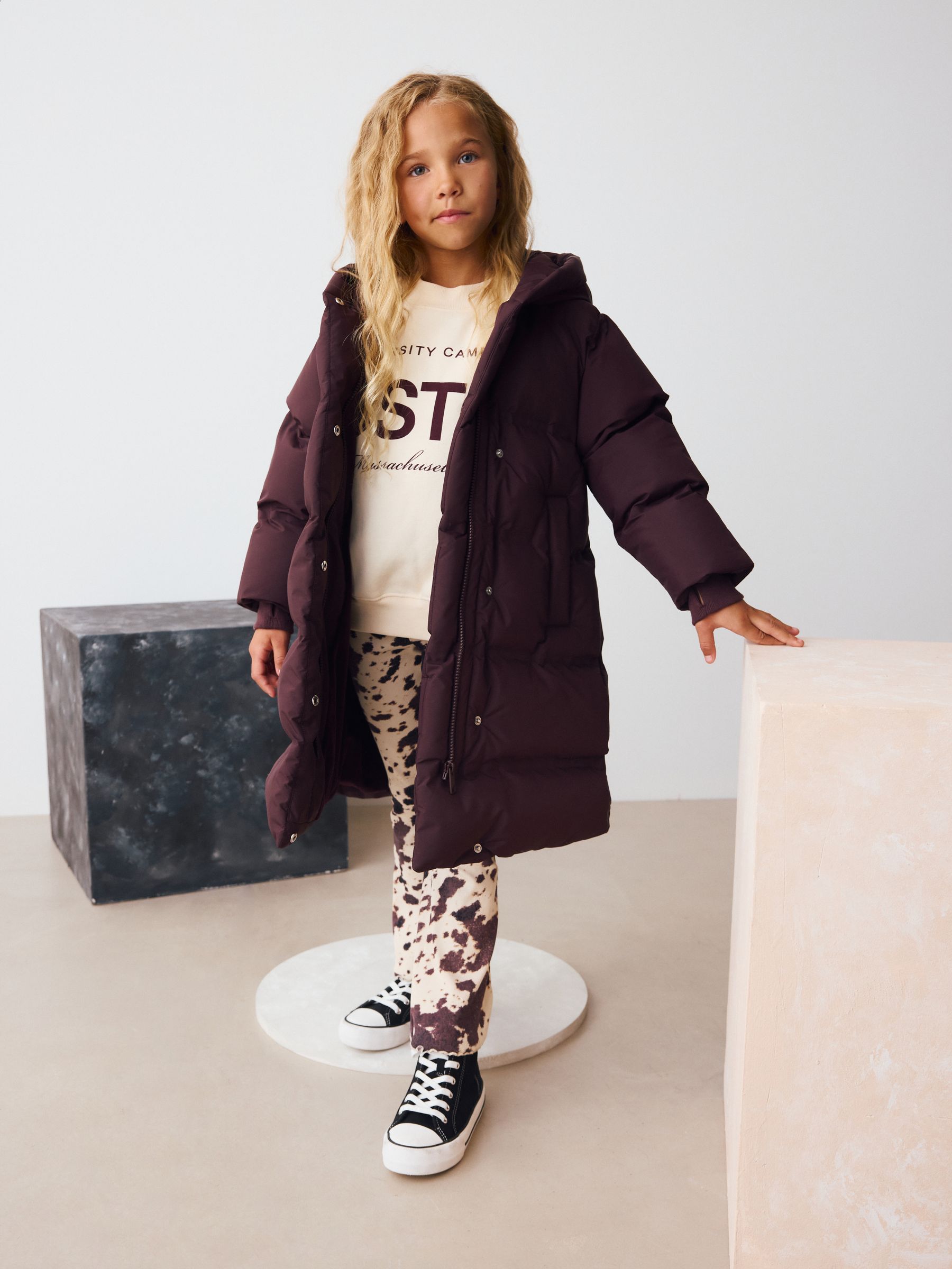 Buy Berry Red Waterproof Faux Fur Lined Padded Coat (3-16yrs) from