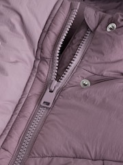 Purple Shower Resistant Padded Coat (3-16yrs) - Image 11 of 12