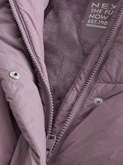 Purple Shower Resistant Padded Coat (3-16yrs) - Image 12 of 12