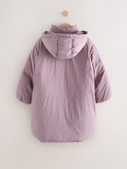 Purple Shower Resistant Padded Coat (3-16yrs) - Image 8 of 12