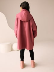 أحمر توتي - Waterproof Raspberry Trench Coat (3-16yrs) - صورة 3 من 4