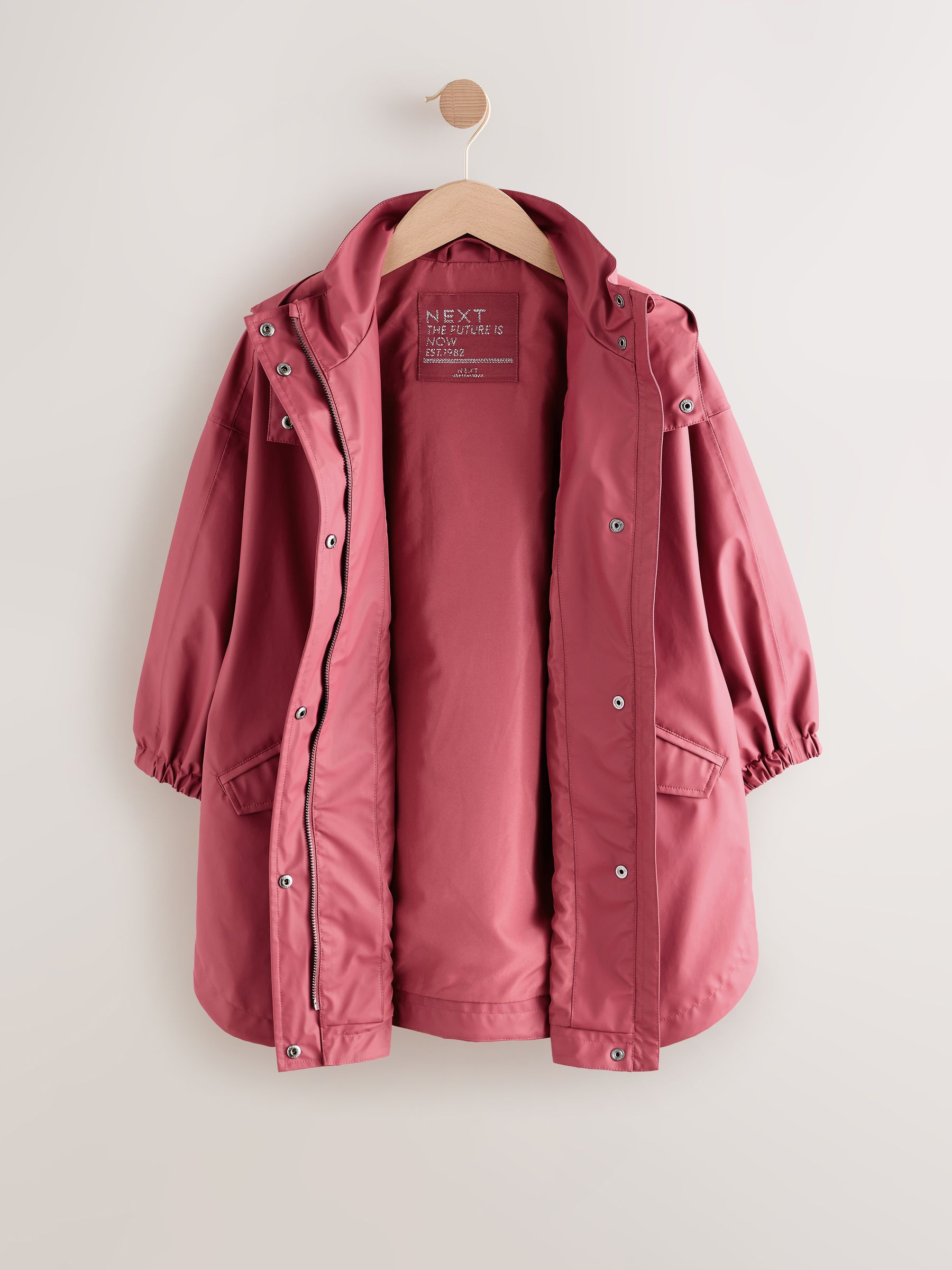Buy Berry Red Waterproof Raspberry Trench Coat (3-16yrs) from Next USA