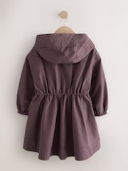 Burgunderrot - Wasserfeste Regenjacke mit Rock (3–16J.) - Bild 5 von 9