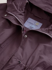 Burgunderrot - Wasserfeste Regenjacke mit Rock (3–16J.) - Bild 7 von 9
