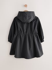 Black Waterproof Skirted Cagoule Jacket (3-16yrs) - Image 5 of 9