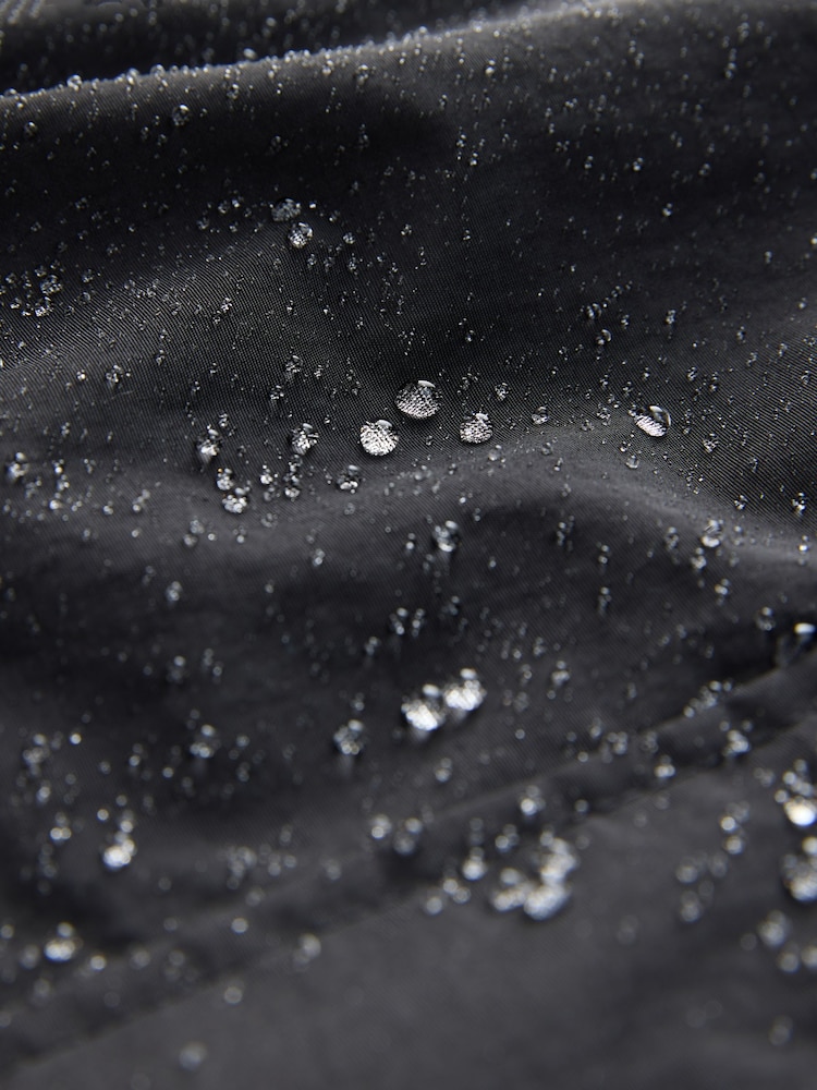 Black Waterproof Skirted Cagoule Jacket (3-16yrs) - Image 9 of 9
