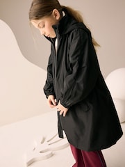 Black Shower Resistant Cagoule (5-14yrs) - Image 2 of 3
