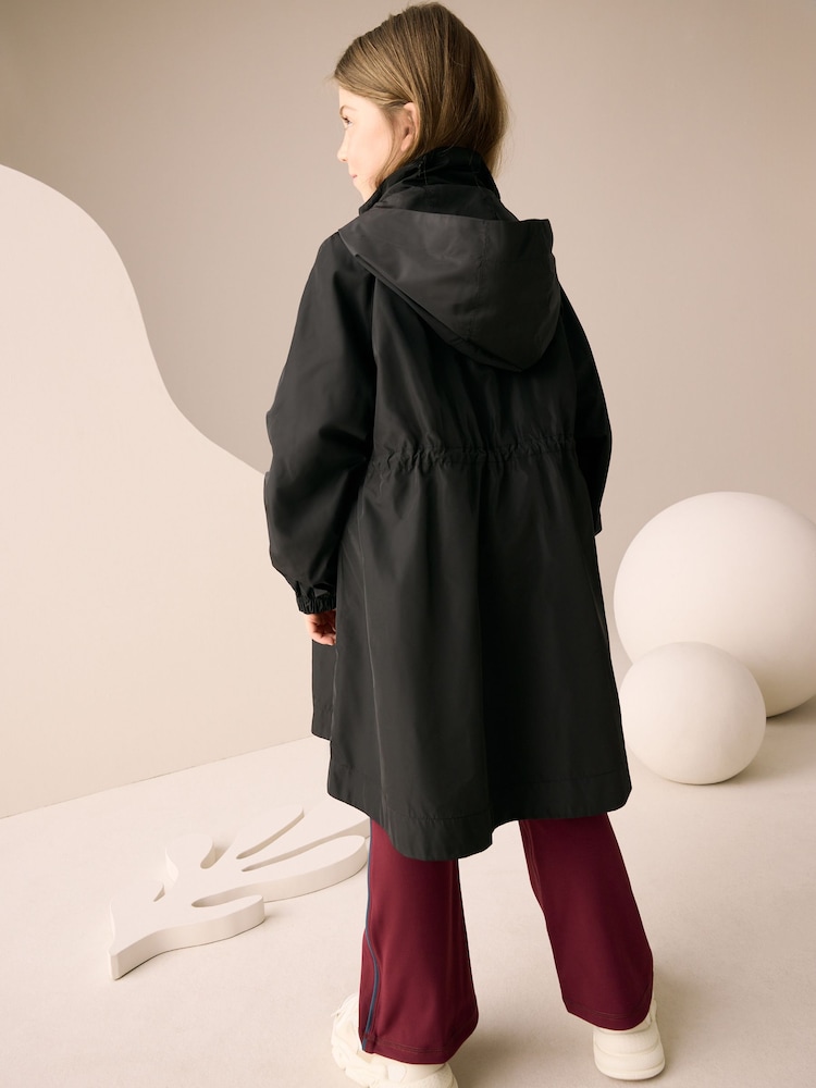 Black Shower Resistant Cagoule (5-14yrs) - Image 3 of 3