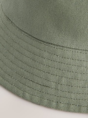 Khaki Green Camo Reversible Bucket Hat - Image 8 of 8