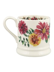 Emma Bridgewater Cream Garden Flowers Mum 1/2 Pint Mug - Image 3 of 4
