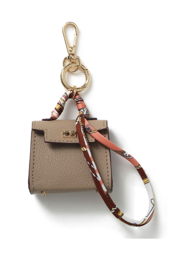 Aela PU Mini Handbag Style Bag Charm - Image 1 of 4
