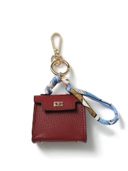 Aela PU Mini Handbag Style Bag Charm - Image 1 of 3