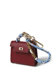 Aela PU Mini Handbag Style Bag Charm - Image 2 of 3