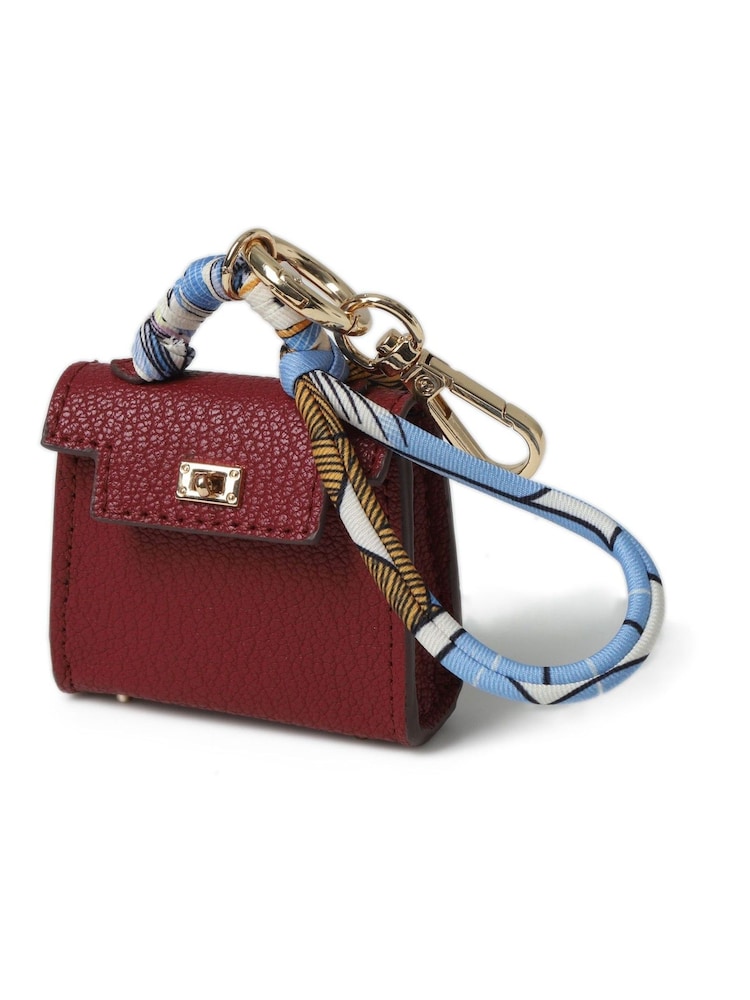 Aela PU Mini Handbag Style Bag Charm - Image 3 of 3