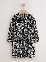 Black All-Over Floral Printed Dress - Image 1 of 1
