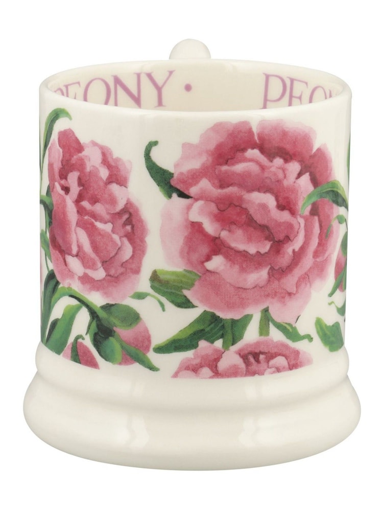 Emma Bridgewater Cream Peony 1/2 Pint Mug - Image 4 of 4