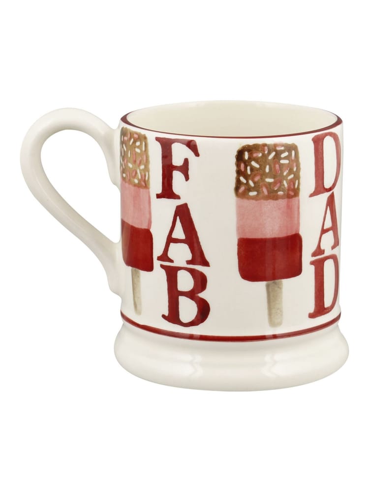 Emma Bridgewater Cream Fab Dad 1/2 Pint Mug - Image 3 of 4