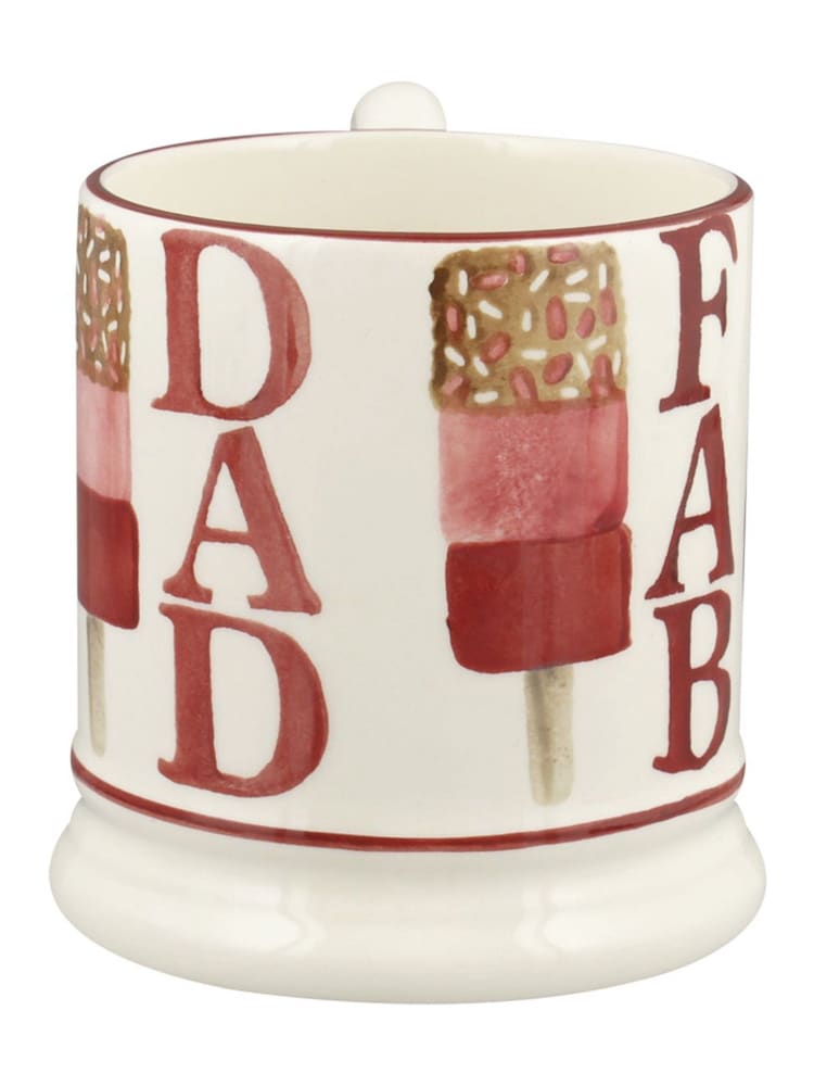 Emma Bridgewater Cream Fab Dad 1/2 Pint Mug - Image 4 of 4 Emma Bridgewater Cream Fab Dad 1/2 Pint Mug - Image 4 of 4