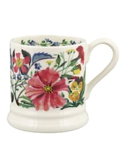 Emma Bridgewater Cream Garden Flowers 1/2 Pint Mug - Image 1 of 4