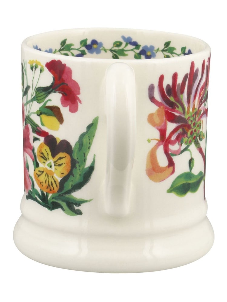 Emma Bridgewater Cream Garden Flowers 1/2 Pint Mug - Image 2 of 4