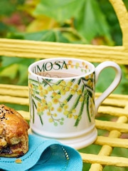 Emma Bridgewater Cream Mimosa 1/2 Pint Mug - Image 1 of 5