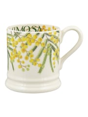 Emma Bridgewater Cream Mimosa 1/2 Pint Mug - Image 2 of 5