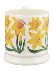 Emma Bridgewater Cream Daffodil 1/2 Pint Mug - Image 4 of 4