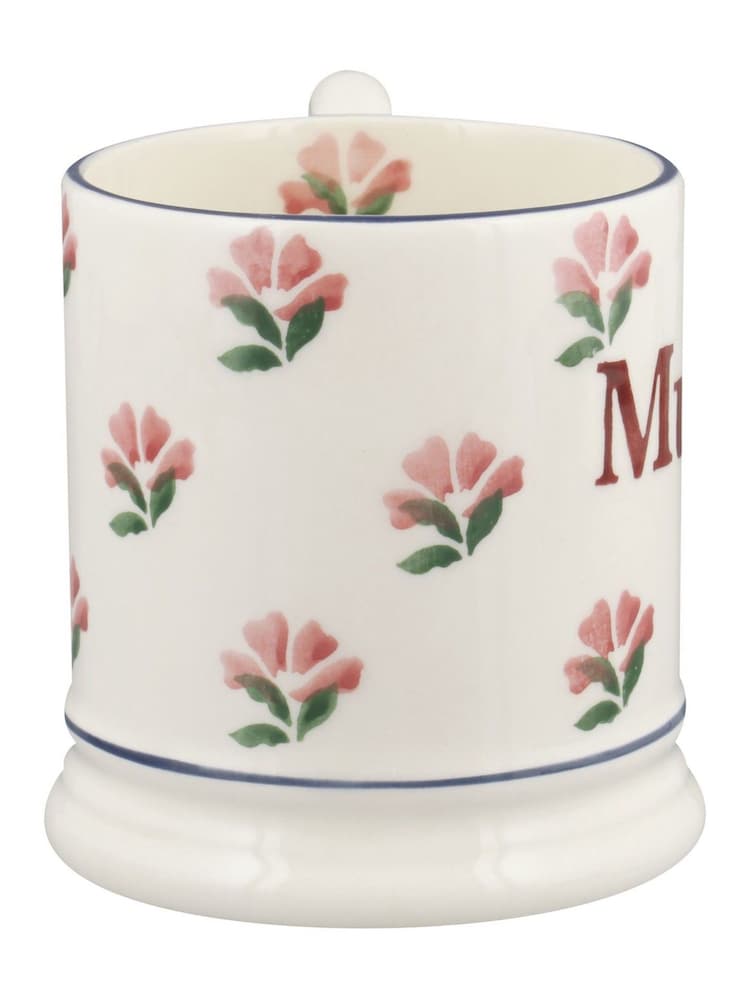 Emma Bridgewater ספל בנפח 2/1 פיינט עם כיתוב Mummy ועיטור ורדים קטנים - תמונה 5 מתוך 5