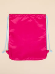 Joules Adventurer Pink Dog Drawstring Bag - Image 2 of 3