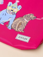 Joules Adventurer Pink Dog Drawstring Bag - Image 3 of 3