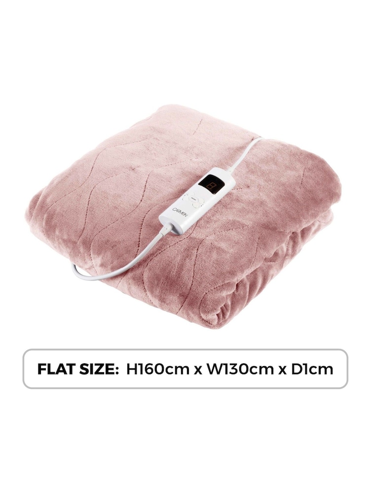Buy Carmen Pink Core Fleece Luxury Electric Heated Flow and Over B