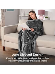 Carmen Grey Core Fleece Luxury Electric Heated Flow and Over B 9 Heat Settings - Image 5 of 8