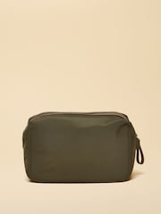 Joules Edie Khaki Green Cosmetic Bag - Image 3 of 5