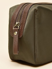 Joules Edie Khaki Green Cosmetic Bag - Image 4 of 5