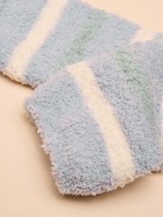 Joules Fluffy Multi Neutral Fluffy Socks - Image 3 of 3