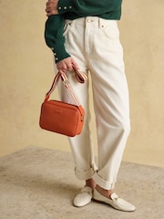 Joules Trent Orange Cross Body Bag - Image 3 of 8